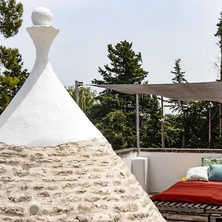 Villa Trulli Melogino With Private Volley Camp
