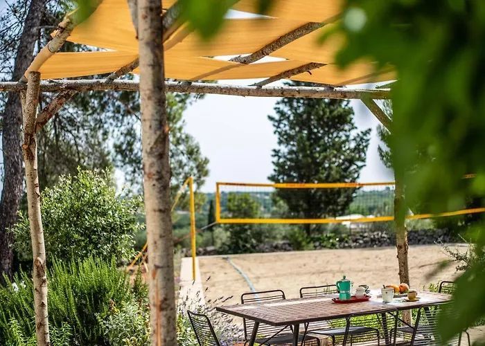 Villa Trulli Melogino With Private Volley Camp