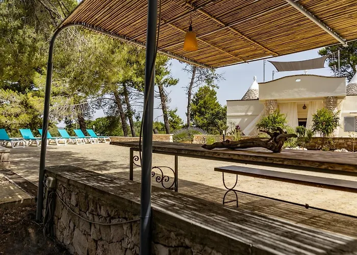 Villa Trulli Melogino With Private Volley Camp